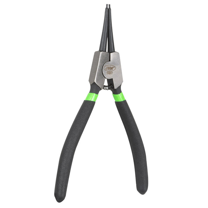 ALICATE SEEGER PARA EXTERIORES CON BOCA RECTA 7" (180MM)