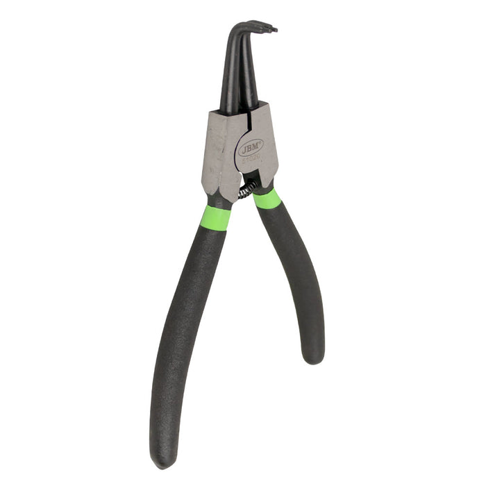 ALICATE SEEGER PARA EXTERIORES CON BOCA CURVA 7" (180MM)