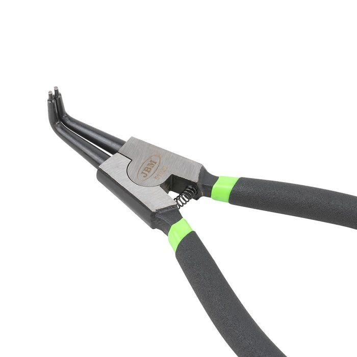 ALICATE SEEGER PARA EXTERIORES CON BOCA CURVA 7" (180MM)