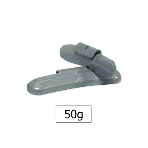LOTE 100 UNIDADES CONTRAPESA-ZINC-GRAPA-50GR.-ESPECIA