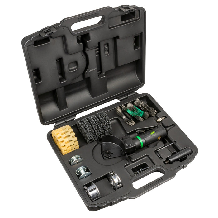 PNEUMATIC DIE GRINDER SET FOR DEBURRING - 13 PCS