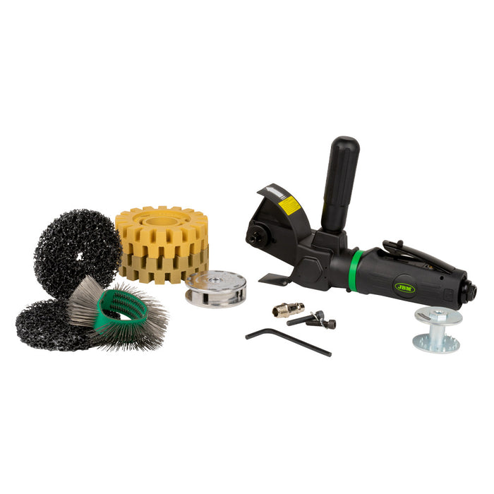 PNEUMATIC DIE GRINDER SET FOR DEBURRING - 13 PCS