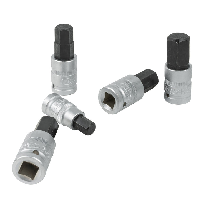 SET DE 12 PIEZAS DE 1/2" PUNTA HEXAGONAL