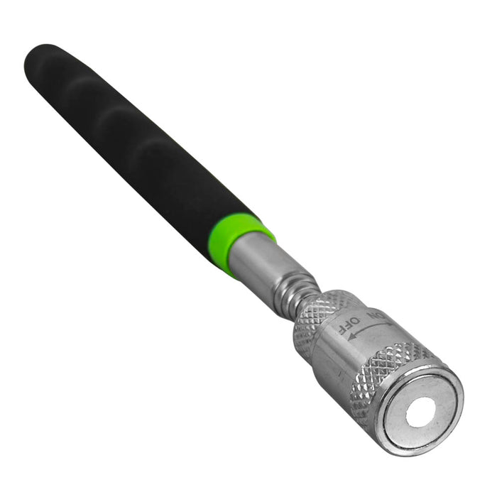 MAGNETIC TELESCOPIC PICKUP TOOL WITH LED TIP