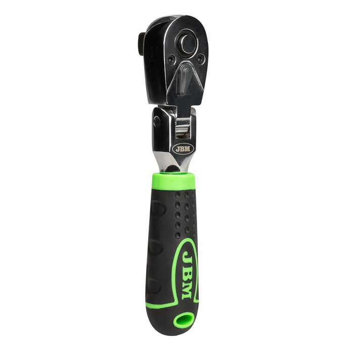 1/2" HINGED RATCHET WITH 72-TOOTH HEAD 175MM