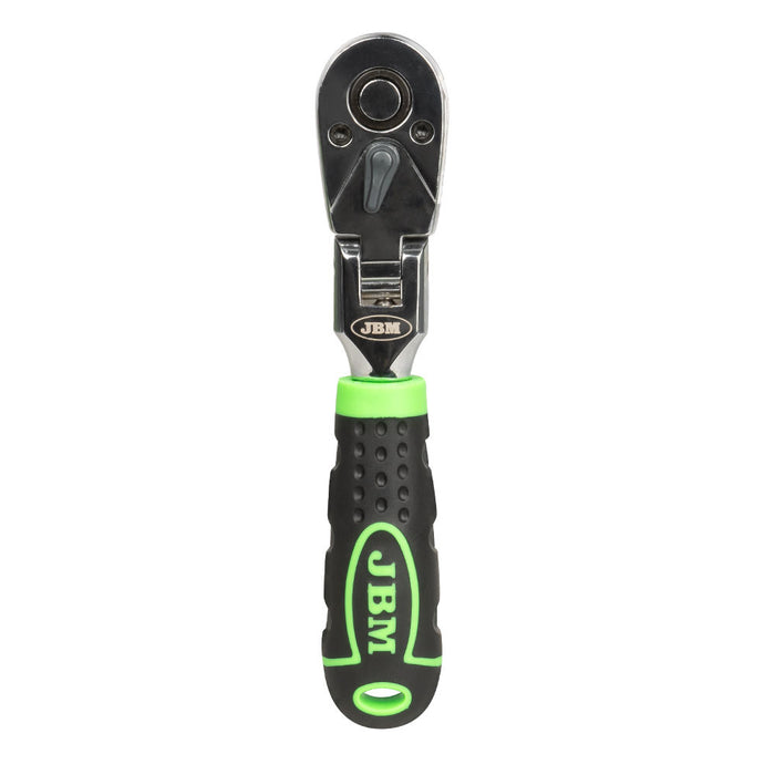 1/2" HINGED RATCHET WITH 72-TOOTH HEAD 175MM