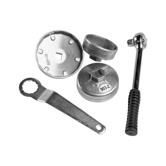 JUEGO DE EXTRACTORES PARA FILTROS DE ACEITE / 23PCS EN ALUMINIO