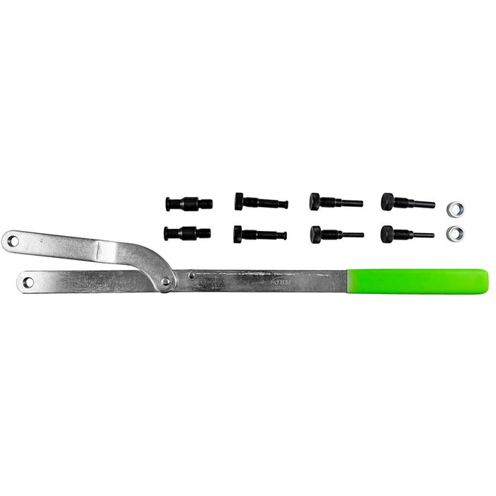 UNIVERSAL CAMSHAFT PULLEY HOLDER AND ADAPTERS