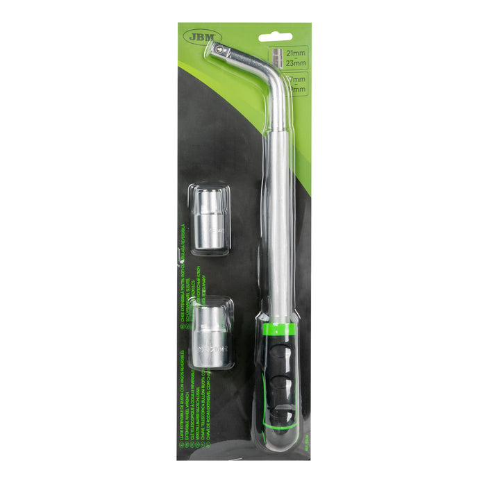 LLAVE EXTENSIBLE DE RUEDA CON VASOS REVERSIBLES 330-490MM