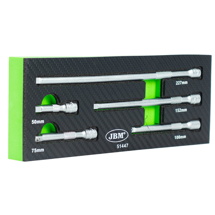 MÓDULO DE 5 BARRAS DE EXTENSIÓN DE 1/4” CON CABOTA NORMAL