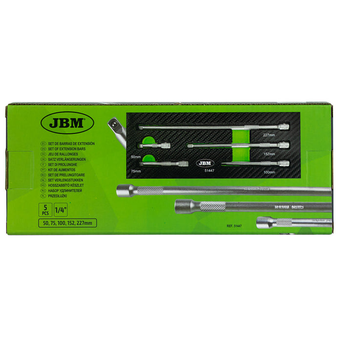 MÓDULO DE 5 BARRAS DE EXTENSIÓN DE 1/4” CON CABOTA NORMAL