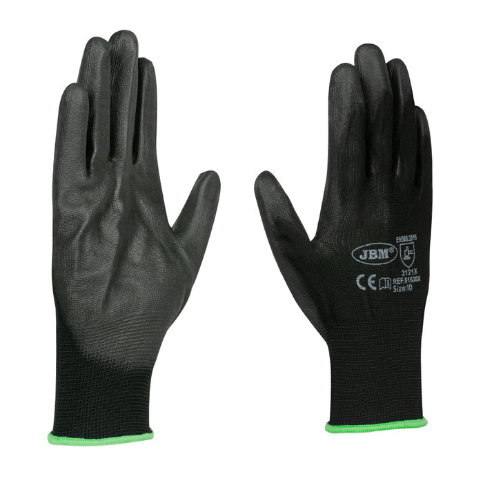 LOTE 12 UNIDADES GUANTES CON PALMA REFORZADA DE POLIURETANO T.11 - MODELO NUEVO