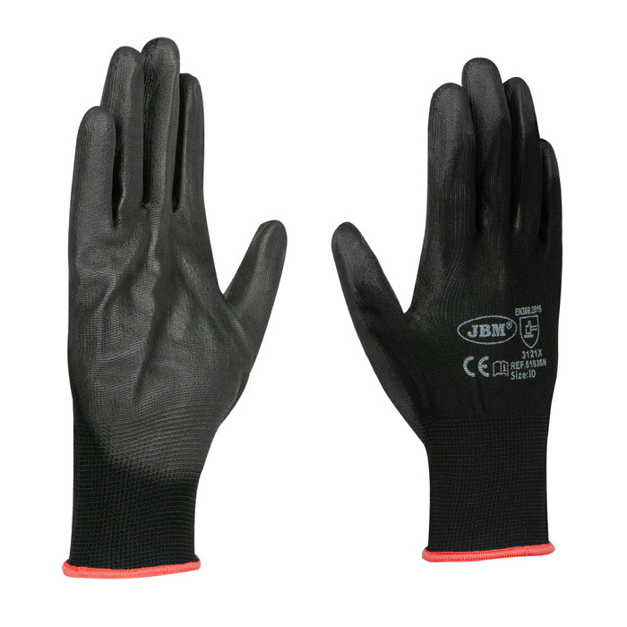LOTE 12 UNIDADES GUANTES CON LA PALMA REFORZADA DE POLIURETANO T.8 MODELO NUEVO