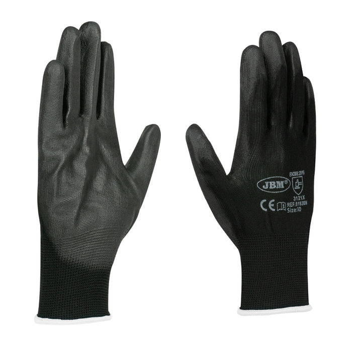 LOTE 12 UNIDADES GUANTES CON LA PALMA REFORZADA DE POLIURETANO T.9 NUEVO MODELO