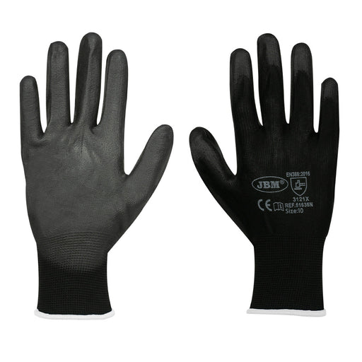 LOTE 12 UNIDADES GUANTES CON LA PALMA REFORZADA DE POLIURETANO T.9 NUEVO MODELO