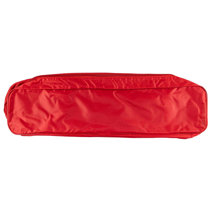 BOLSA ROJA CON 1 COMPARTIMENTO PARA KIT DE EMERGENCIA