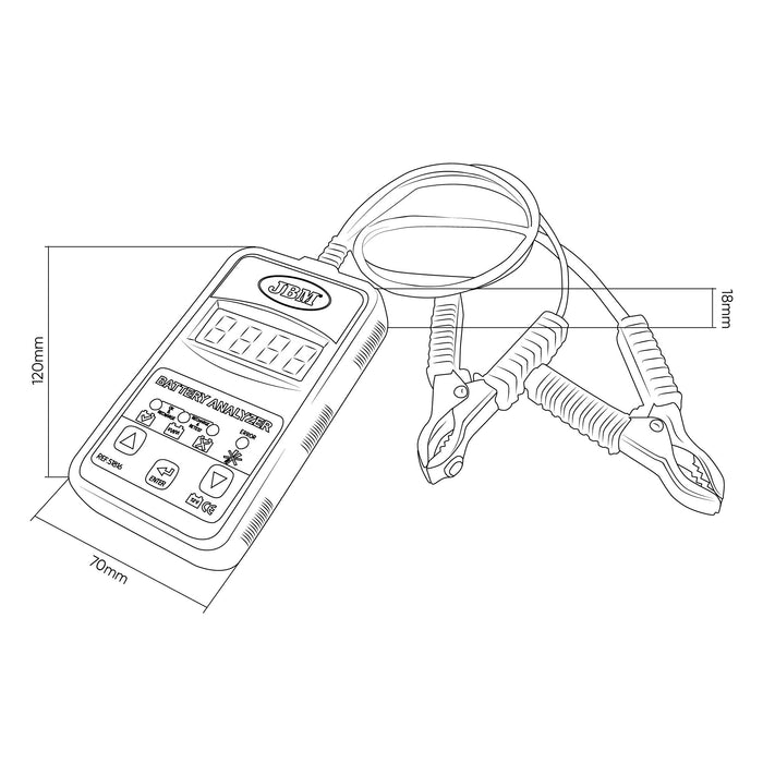 ARRANCADOR DE VEHÍCULOS 12V + COMPROBADOR + CARGADOR