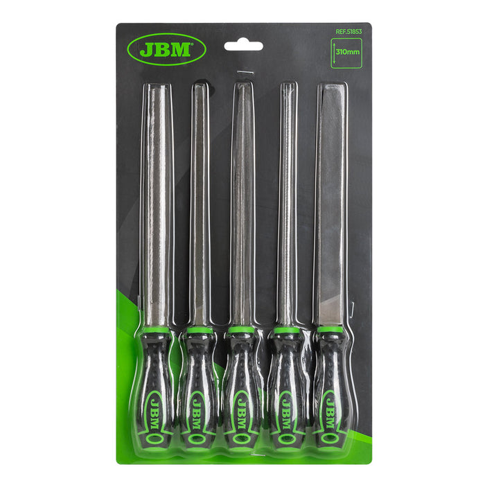 SET DE 5 LIMAS DE HIERO DE 8"
