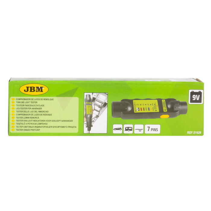 COMPROBADOR DE LUCES DE REMOLQUE 7 PINS