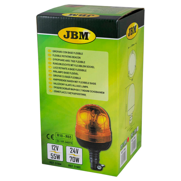 GIROFARO BASE FLEXIBLE H1 12V 55W