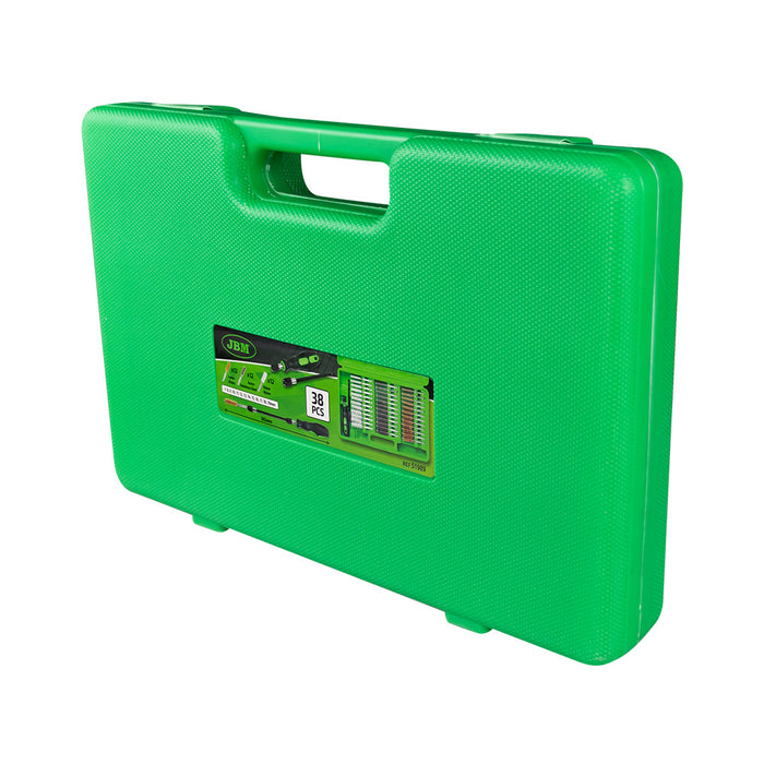 ESTUCHE 38 CEPILLOS METÁLICOS / PLÁSTICOS