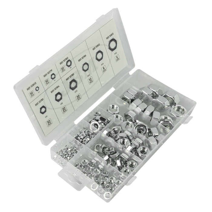 ESTUCHE DE TUERCAS 243PCS