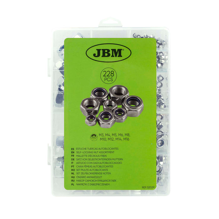 228-PIECE SELF-LOCKING NUT SET
