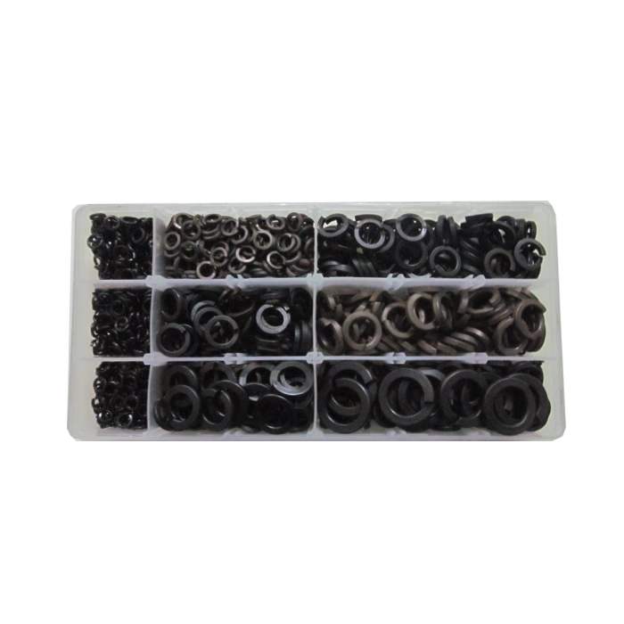 ESTUCHE ARANDELAS GROWER NEGRAS 1735PCS
