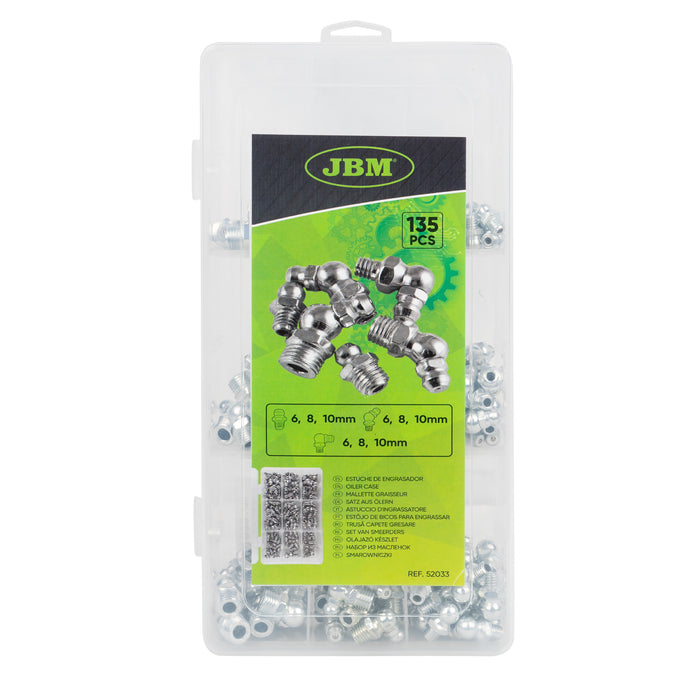 ESTUCHE DE ENGRASADOR 135PCS