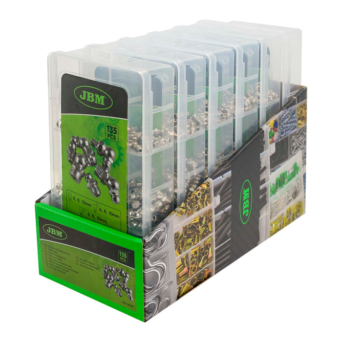 135-PIECE GREASE FITTING KIT
