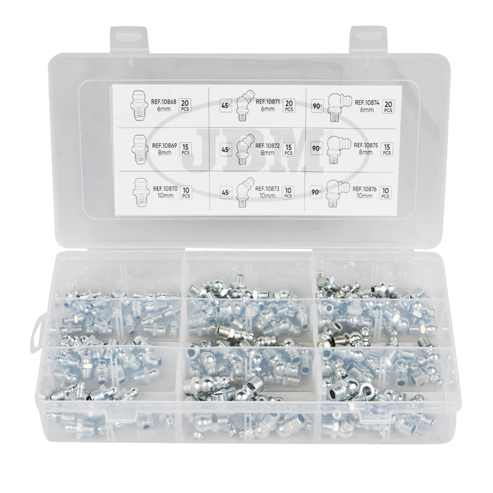 135-PIECE GREASE FITTING KIT
