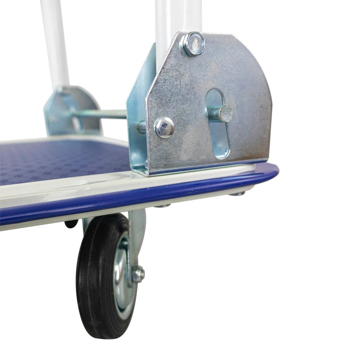 CHARIOT PLIANT AVEC PLATEFORME EN ACIER 150KG