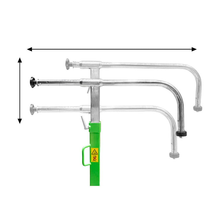 PORTA RUEDAS HIDRÁULICO ESPECIAL PARA RUEDAS TRACTOR 1,5