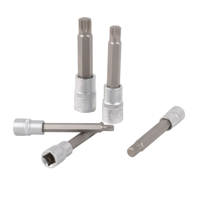 CONJUNTO DE 7 PONTAS XZN COM VASO DE 1/2" E 3/8"