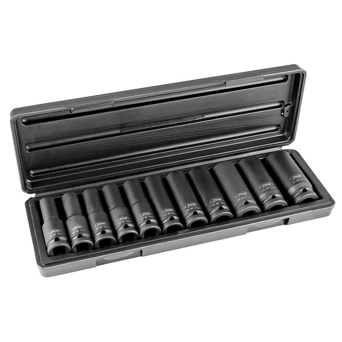 60044C PISTOLA DE IMPACTO BRUSHLESS A BATERÍA 1/2" 1300NM + 52342 SET DE 11 VASOS DE IMPACTO