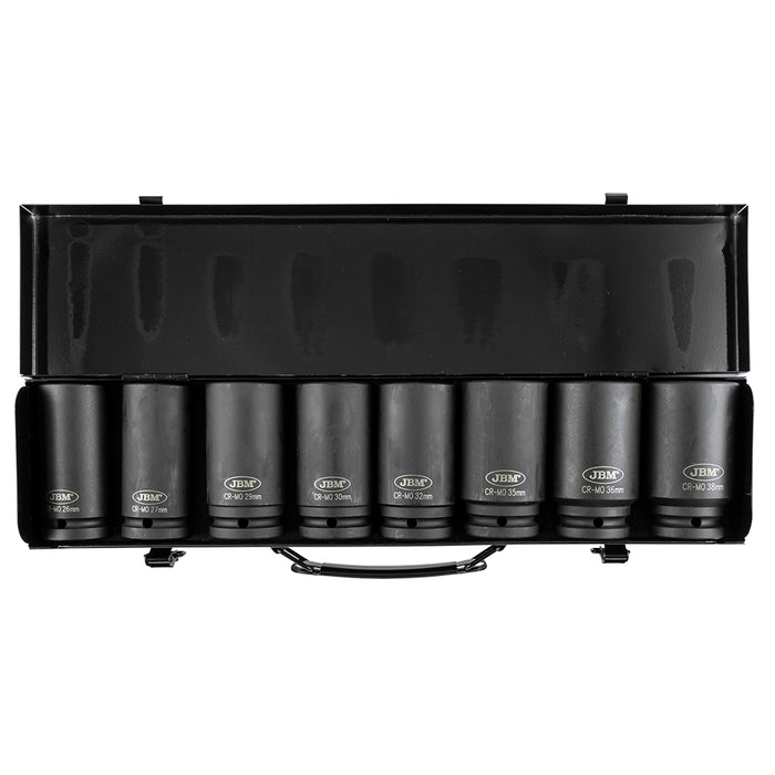 SET DE 8 VASOS DE IMPACTO HEXAGONALES 3/4" EAN: 8435034523478