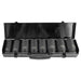 SET 8 VASOS IMPACTO HEXAGONAL 3/4"