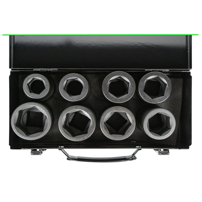 PISTOLA DE IMPACTO BRUSHLESS A BATERÍA 1" 2300NM CON MALETÍN + SET DE 8 VASOS DE IMPACTO DE 1"