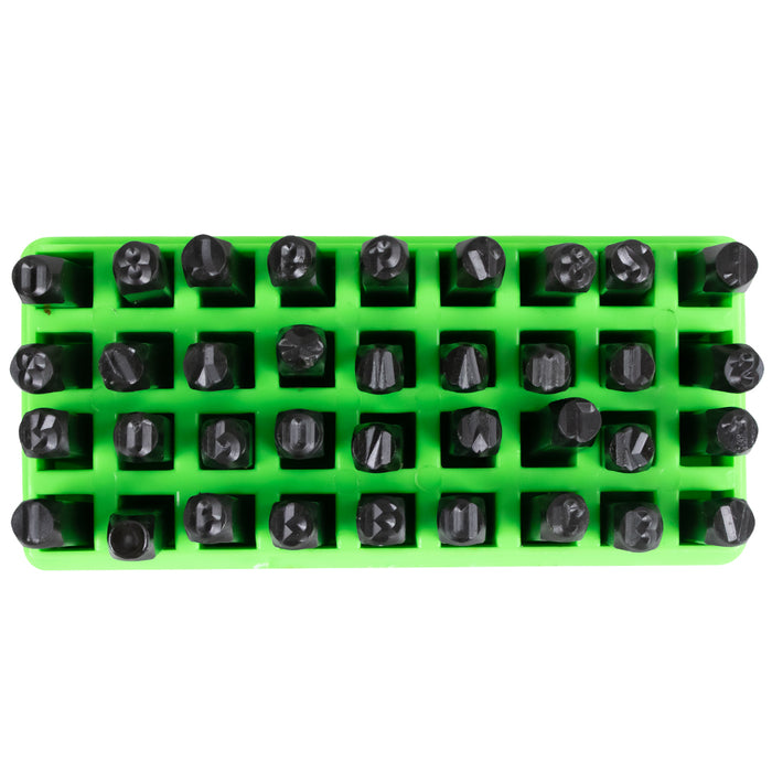 CONJUNTO DE MATRICES LETRAS Y NÚMEROS 5MM