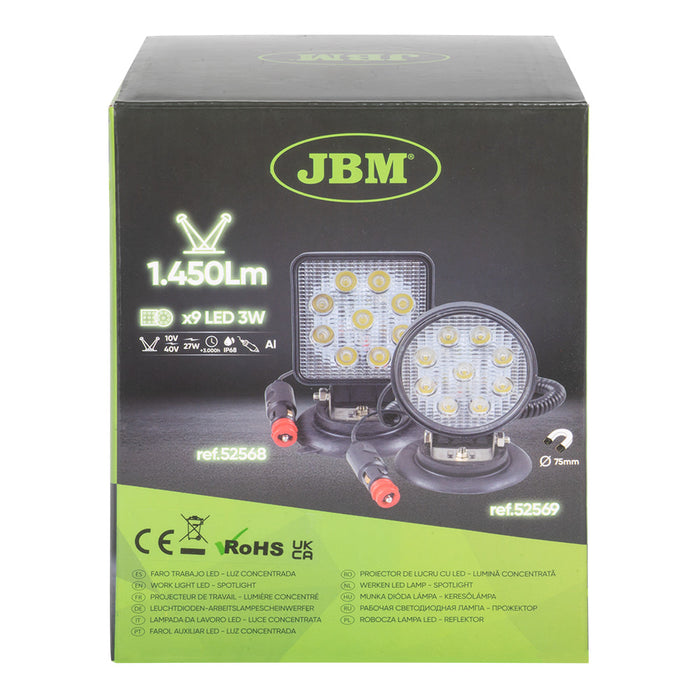 FARO LED DE 1450LM - CUADRADO
