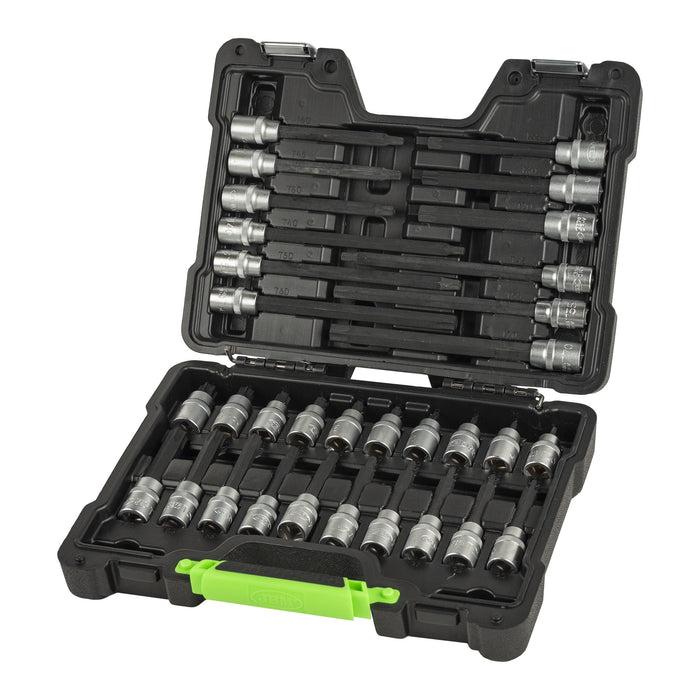 MALETÍN DE PUNTAS PARA TORNILLOS TORX 32 PIEZAS