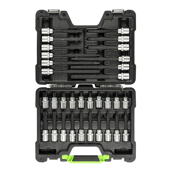 MALETÍN DE PUNTAS PARA TORNILLOS TORX 32 PIEZAS