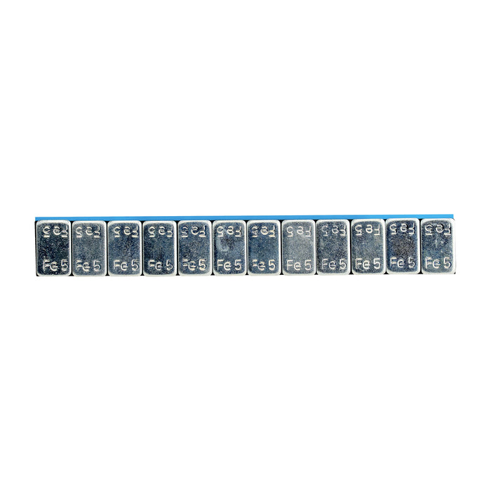 PACK 100 UNIDADES CONTRAPESAS ADHESIVAS DE HIERRO - 60GR. (12X5G)