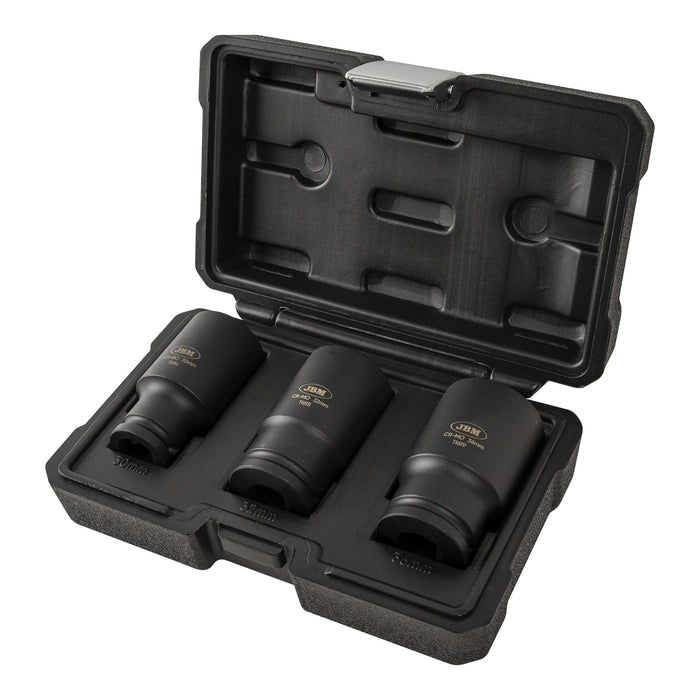 SET DE 3 VASOS DE IMPACTO XZN DE 1/2"