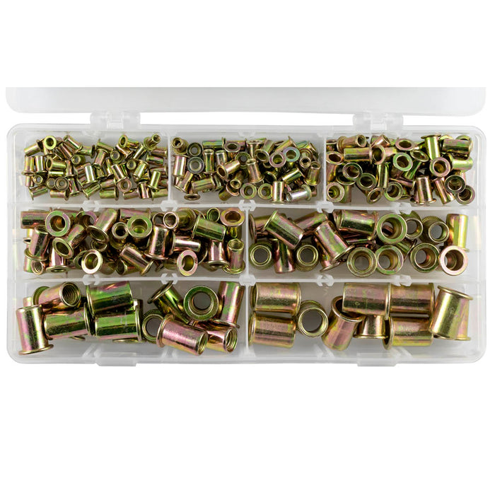 ESTUCHE DE REMACHES TUERCA 235PCS