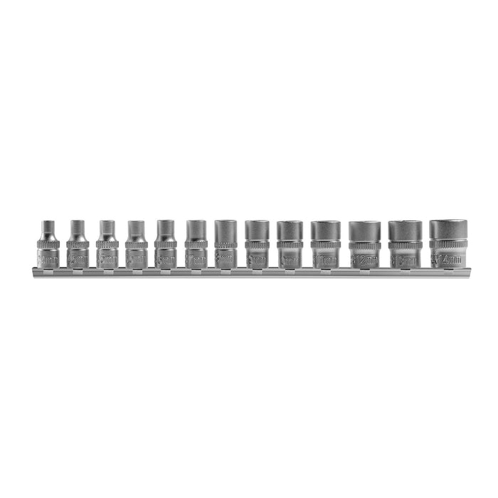 13-PIECE 1/4" HEX SOCKET SET