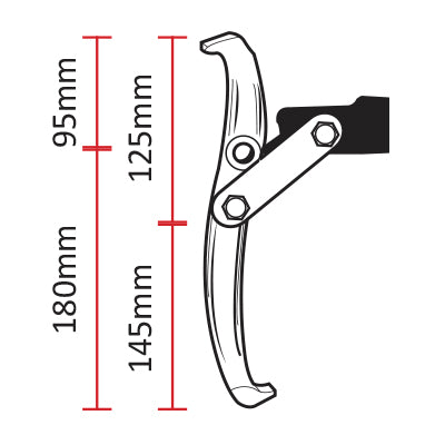 EXTRACTOR DE 3 GARRAS 50-100MM