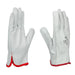 LOTE 12 UNIDADES GUANTES DE PIEL 10"
