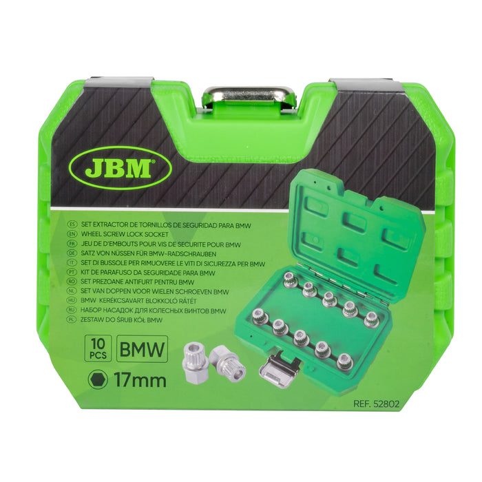 SET EXTRACTOR DE TORNILLOS DE SEGURIDAD BMW