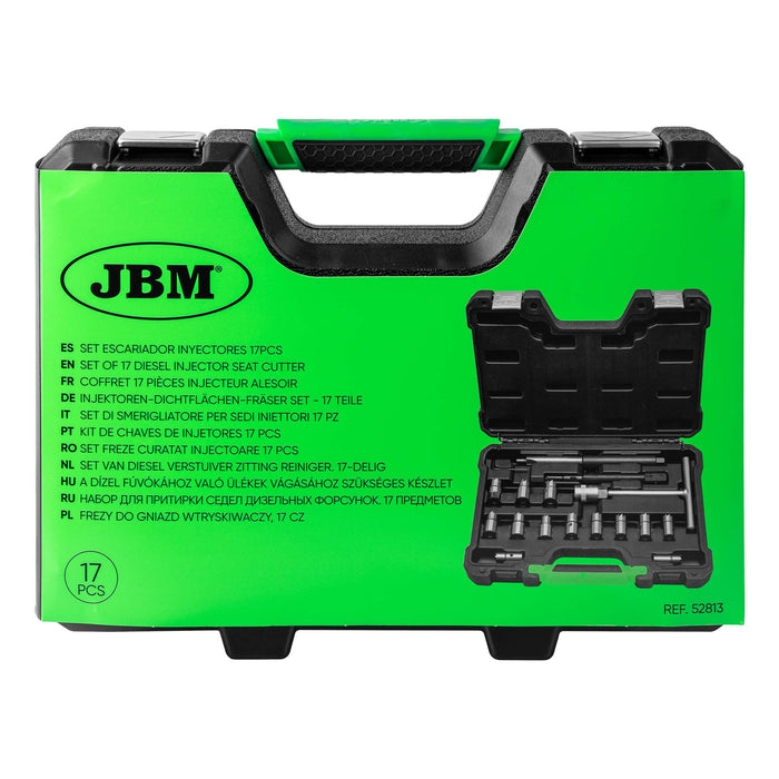 SET ESCARIADOR INYECTORES 17PCS